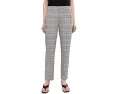 Брюки Liverpool с завышенной талией Kelsey Mid-Rise длиной 29 дюймов (73.66 см) из ткани glen plaid