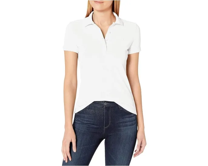 Поло Lacoste Slim Fit из хлопкового пике с коротким рукавом
