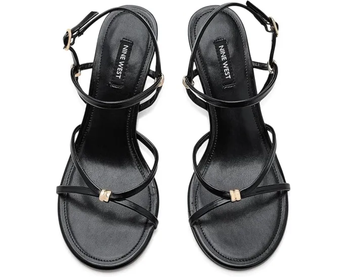 Босоножки Nine West Devva на танкетке с регулируемым ремешком на щиколотке