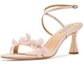Туфли Badgley Mischka Whitney с цветочным декором из жемчуга и расклешенным каблуком