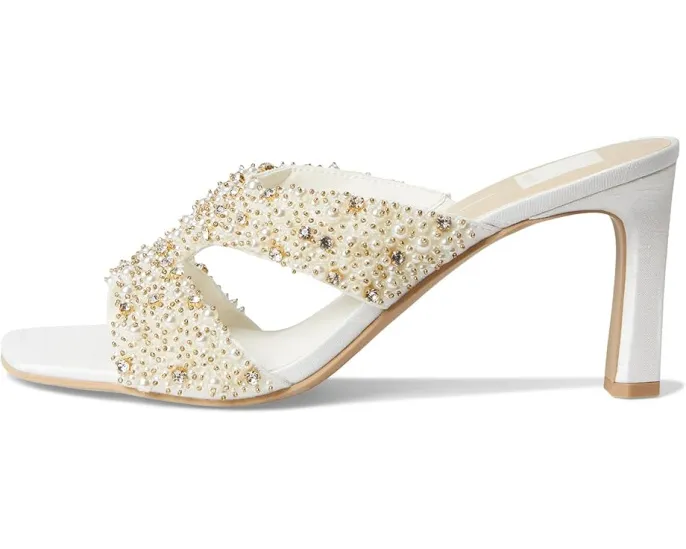 Босоножки Gitel на тонком каблуке с вырезами по бокам и эластичными вставками Dolce Vita