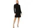 Платье Norma Kamali Long Sleeve Turtleneck Dress To Knee с водолазкой