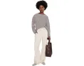 Полосатая блуза Eileen Fisher с лодочкой из органического хлопка