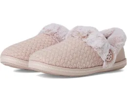 Тапочки SKECHERS Cozy Campfire Frosty Promise с веганским стеганым верхом из искусственного меха