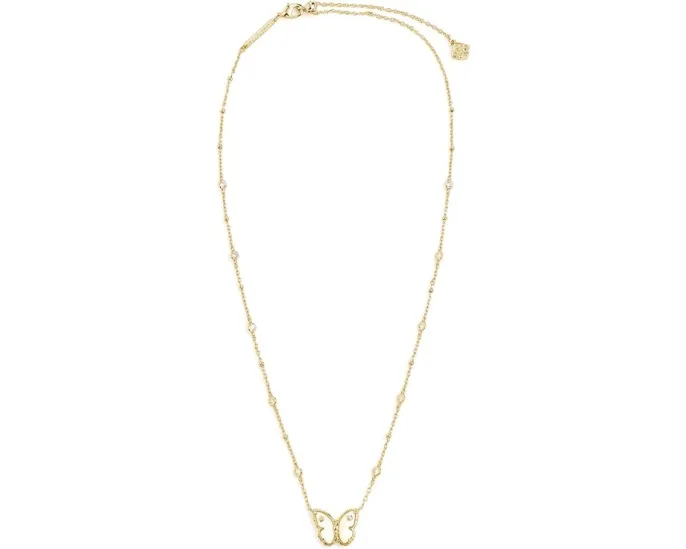 Короткое колье Kendra Scott Cailey с подвеской-бабочкой