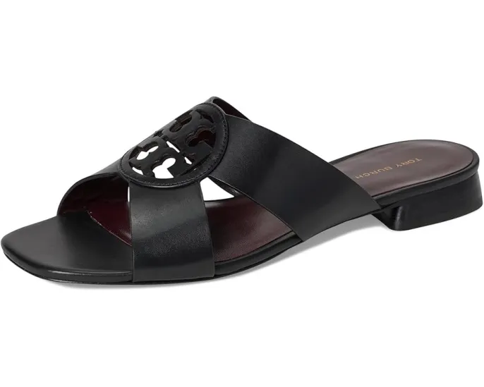Босоножки Tory Burch Miller Criss Cross с перекрещивающимися ремешками и медальоном