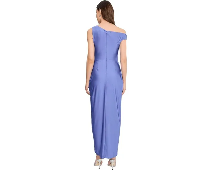 Asymmetric Twist Front Dress