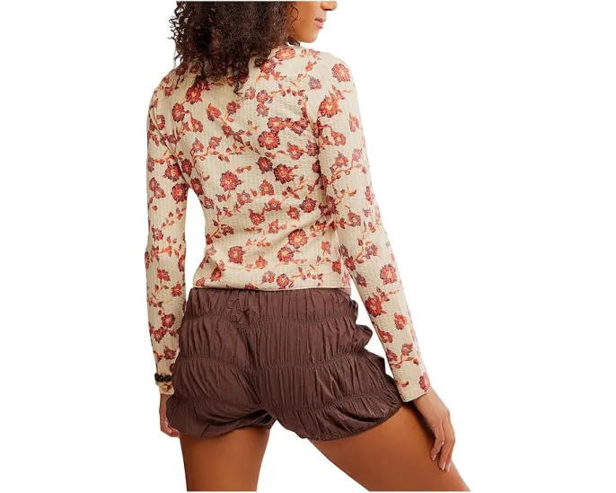 Футболка Free People Tilly с длинным рукавом и принтом oversize