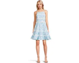 Платье Angelynn с цветочным принтом и многоярусной юбкой от Lilly Pulitzer