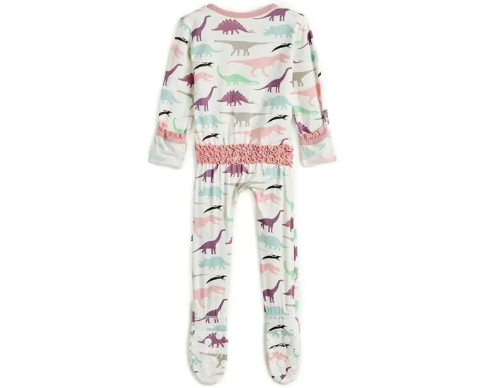 Комбинезон с рюшами и двусторонней молнией для малышей от Kickee Pants Kids