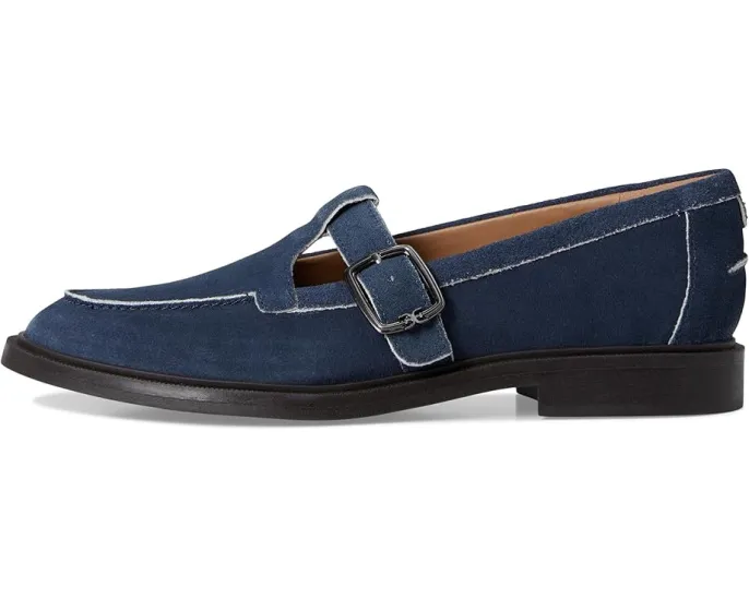 Лоферы Elaina Sam Edelman с Т-образным ремешком и крупной пряжкой