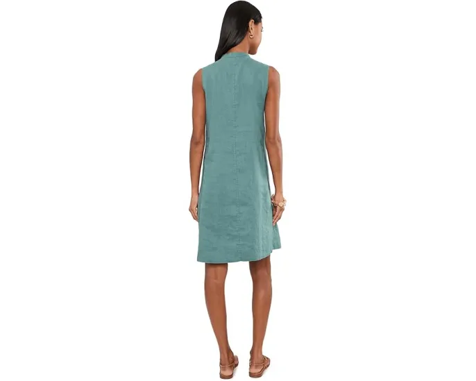 Organic Linen Knee Length Dress