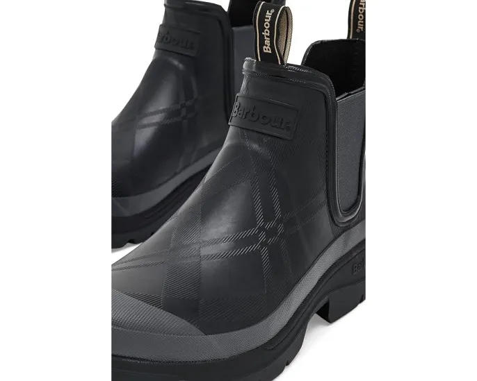 Barbour Breacon Chelsea Welly резиновые сапоги с тартаном