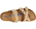 Birkenstock Franca Soft Footbed сандалии из нубука с мягкой стелькой