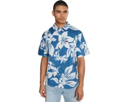 Quiksilver Рубашка Kailua Classic Woven с цветочным принтом из хлопкового поплина