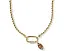 Колье Football Metal Strand с круглыми синтетическими камнями от Kendra Scott