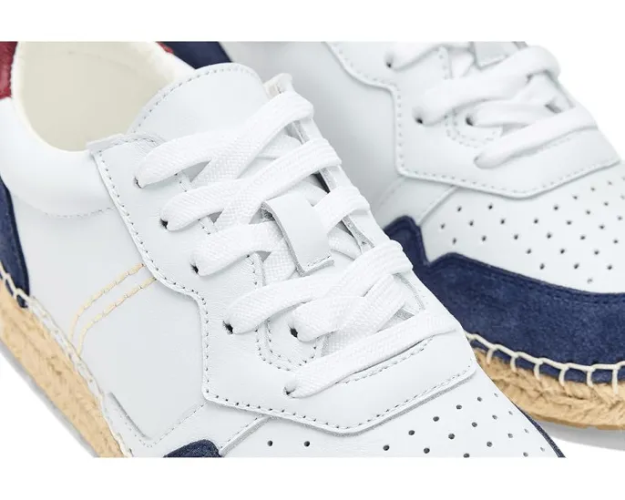 Кроссовки Serendipity с подошвой эспадрильи из кожи и замши