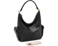 Большая плечевая сумка Lauren Ralph Lauren Blaike из мягкой кожи наппа