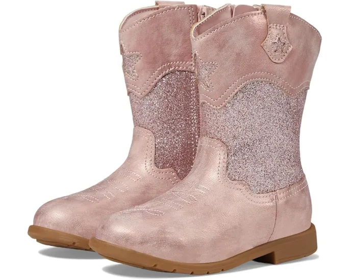 Ботинки Stride Rite SR Wynona для малышей и детей высокие с блёстками и молнией