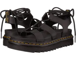 Кожаные сандалии-гладиаторы Dr. Martens Nartilla на платформе