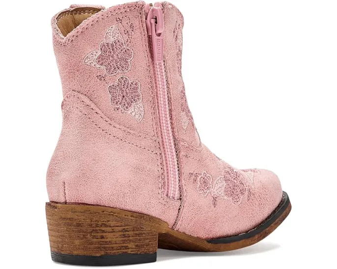 Детские сапоги Roper Kids Blossom с вышивкой цветов и дышащей подкладкой