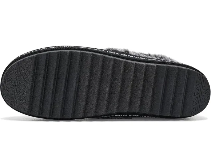 BOBS from SKECHERS тапочки Cozy Kiss с мордочкой кота