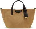 Сумка тоут Rebecca Minkoff Riley SM из соломки на цепочке