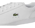 Кроссовки Lacoste Carnaby Set Trainers с кожаным верхом и стелькой Ortholite