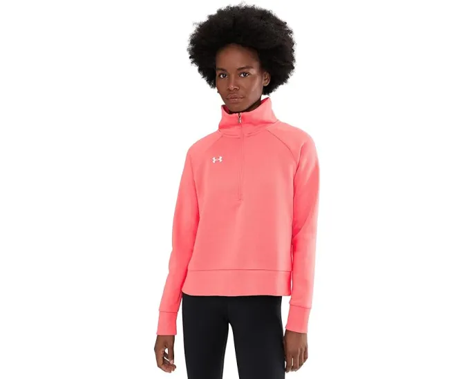 Толстовка Under Armour Rival Fleece с молнией на половину и капюшоном