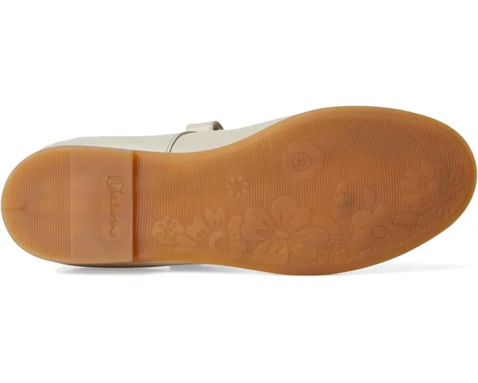 Детские балетки Naturino Olya с перфорацией и ремешком на липучке