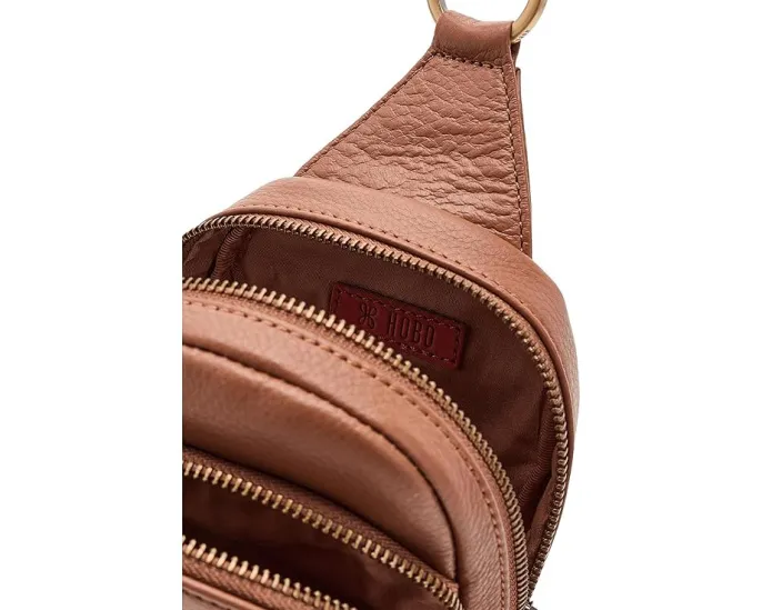 Сумка-слинг HOBO Cass Small из кожи со съемным ремнем