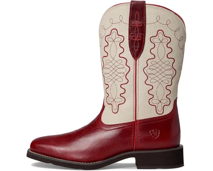 Ковбойские сапоги Callie Western от Ariat с вышивкой и квадратным носком