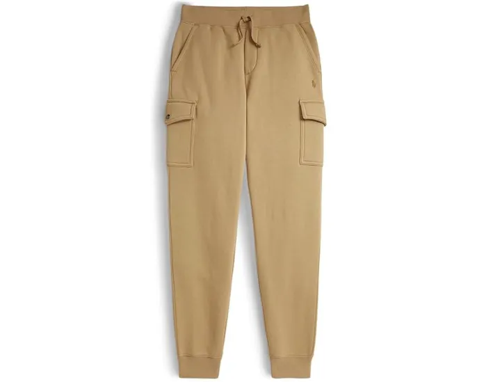 Джоггеры Polo Ralph Lauren Fleece Cargo для детей старшего возраста с карманами