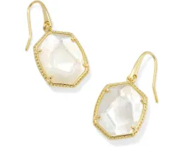 Серьги Kendra Scott Daphne Frame Drop с подвесками