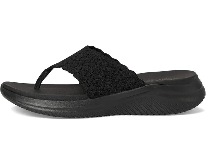 Сандалии Skechers Ultra Flex 3.0 Rhythm Waves с вязаным верхом для активного отдыха