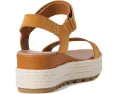 Сандалии SOREL Cameron Flatform Sandal на платформе с кожаным верхом и застежкой на липучке