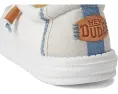 Кроссовки Hey Dude Wally Summer Linen с кожаными кисточками и круглым носком