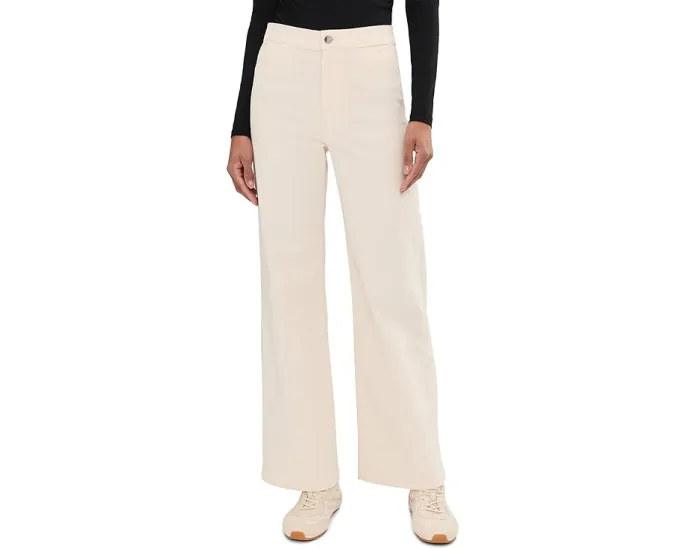 Брюки Madewell The Wide Leg In Cord из вельвета с высокой посадкой