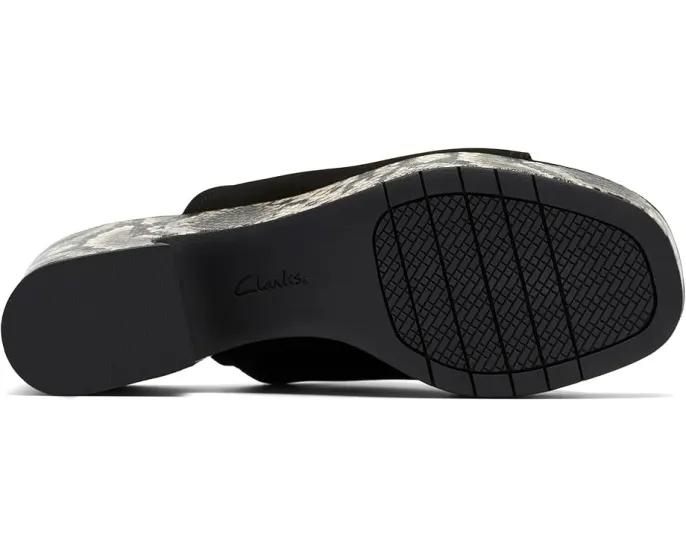 Сандалии Clarks Nerisa Vine на пробковом каблуке с мягкой стелькой