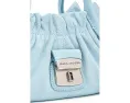 Маленький саквояж Marc Jacobs The Cristina из хлопка с деним-эффектом