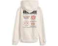 Толстовка с капюшоном abercrombie kids для детей с карманом кенгуру