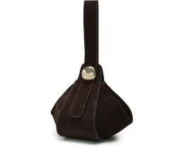 Сумка Madewell Suede Organic Drop Hand Held из роскошной замши с застежкой на молнии