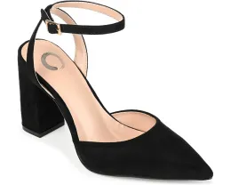 Туфли-лодочки Journee Collection Tyyra с квадратным каблуком и ремешком на щиколотке