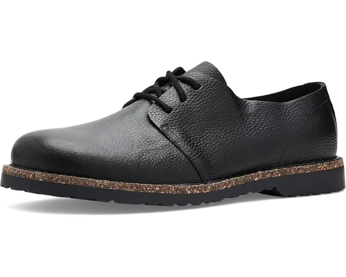 Кожаные туфли Uppsala Low Lace Up с пробковой стелькой от Birkenstock