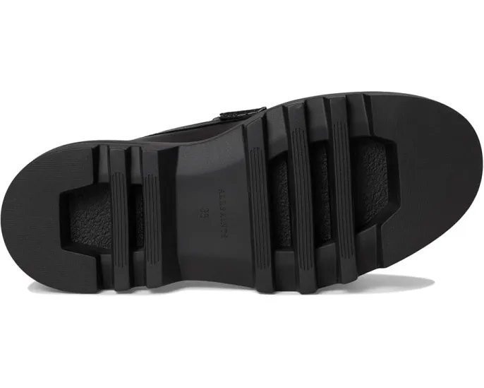 Лоферы AllSaints Beth с кисточками на массивной подошве