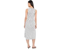 Платье Madewell Melody Boatneck Smocked Midi с хлопковым поплином