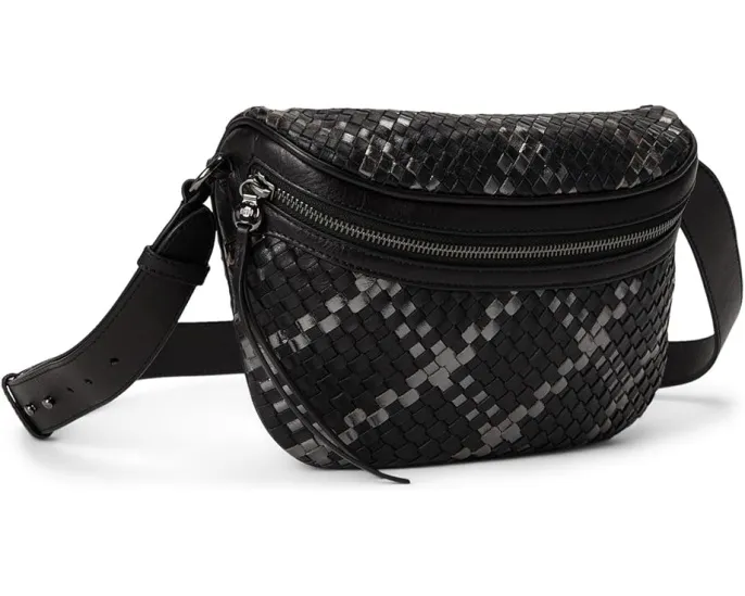 Поясная сумка HOBO Juno из кожи с регулируемым ремнем и несколькими отделениями