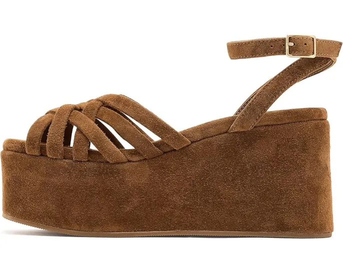 Сандалии Loeffler Randall Channing на платформе с регулируемым ремешком