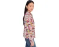Блузка Petite Colorweave от NIC+ZOE с принтом в духе модернистского искусства