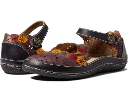 L'Artiste by Spring Step сабо Kysandra-Fleur с ручной росписью